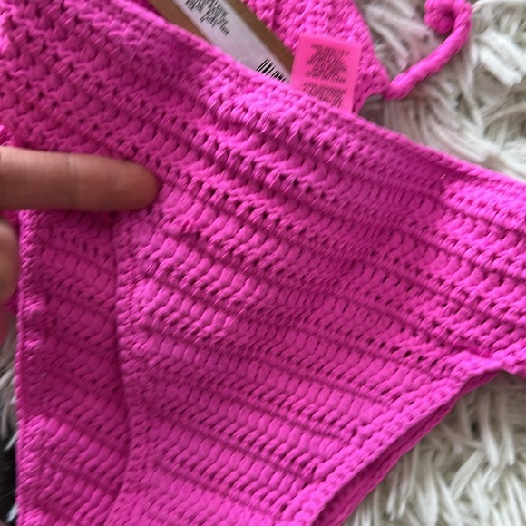 Skims Women's Pink Bikinis-and-tankini-sets - Picture 6 of 6